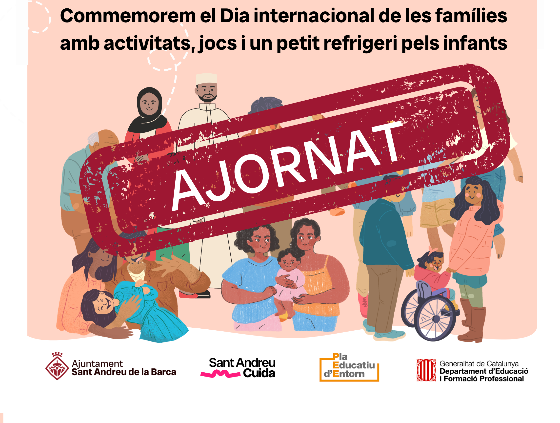 AJORNAT. Tallers interactius per a infants i famílies sobre Diversitat familiar 
